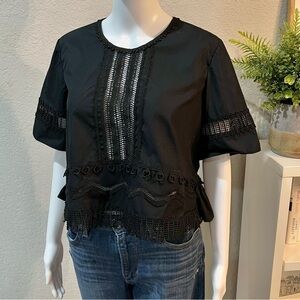 Jonathan Simkhai Black Blouse